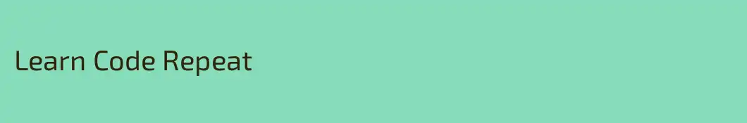 Learn Code Repeat